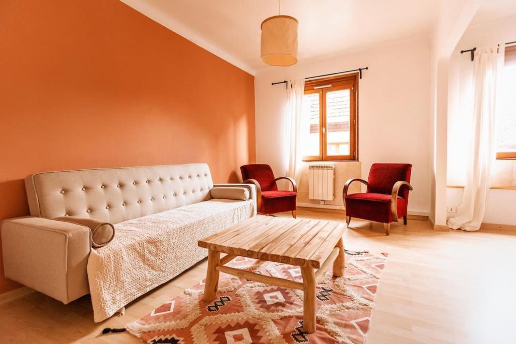 Logement Sur La Route Des Vins Gueberschwihr Bagian luar foto